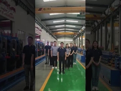 สายการผลิตท่อเหล็กความแม่นยําสูง ความดัน 380v / 440v