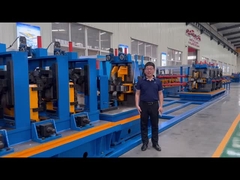 เครื่องจักรโรงงานท่อเหลี่ยมหนา 3.38 - 6.02 มม. รวมถึงลูกกลิ้ง