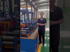 PLC ควบคุมความหนาของผนังโรงสีท่อเชื่อม 1-30 มม. ระบบระบายความร้อนด้วยน้ำ