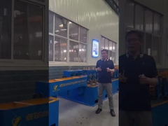 6-20 สถานี ms เครื่องผลิตท่อ ± 0.2 มม ความแม่นยําความยาวการตัด