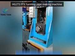 เครื่องทําท่อแม่นยํา ERW ความถี่สูง 10-50mm