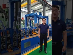 เครื่องบดท่อความแม่นยําสําหรับเหล็กก๊าบอนด้วย ERW การปั่น 80m / min