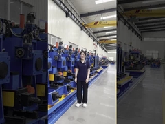 เครื่องบดท่อความแม่นยําสําหรับท่อเหล็กไร้ขัด 10m/min TIG การปั่น