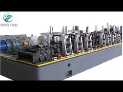 เครื่องทำท่อเหล็ก ERW ควบคุมด้วย PLC ขนาด OD 76-168 มม.