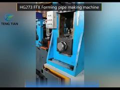 เครื่องจักรผลิตท่อความถี่สูง ขนาดเส้นผ่านศูนย์กลาง 50-140 มม. ความหนา 5 มม.