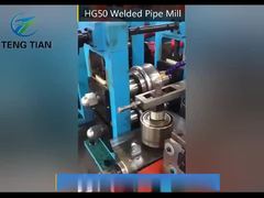 เครื่องควบคุม PLC ท่อเหล็ก ERW ขนาด 6-25 มม. OD ความเร็ว 80 ม./นาที