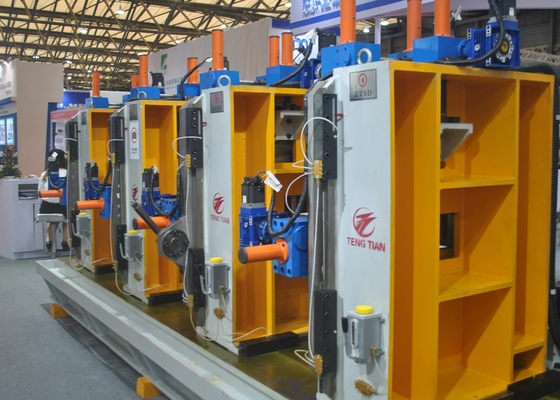 380Volt 60-120m / นาที 9.0 มม. สายการผลิตท่อเครื่องทำท่อ