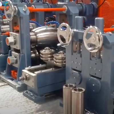 เครื่องบดท่อโปรไฟล์เหล็กบรรจุอัตโนมัติเครื่องเชื่อม 300 KW