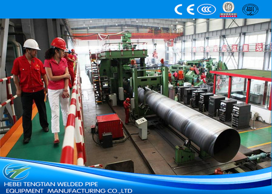 Erw Pipes เครื่องเชื่อมท่อเหล็กคาร์บอน / โรงสีท่อเชื่อม