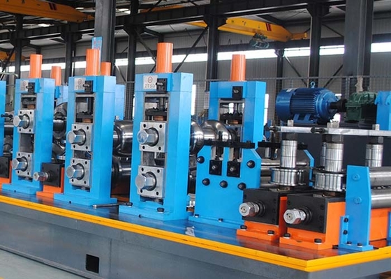 Hg114 เครื่องบดท่อกลม ความเร็วการปั้นสูงสุด 60m/min กว้างท่อ 114.3mm