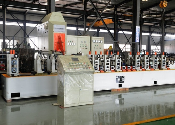 100X100Mm ความละเอียดสูง อัตโนมัติเต็ม Tube Mill Machine รวมม้วน