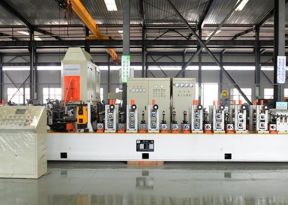 100X100Mm ความละเอียดสูง อัตโนมัติเต็ม Tube Mill Machine รวมม้วน