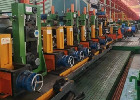 CE MAX 150x150MM Roller Mill Line Manual หรือ Automatic Square Tube Mill