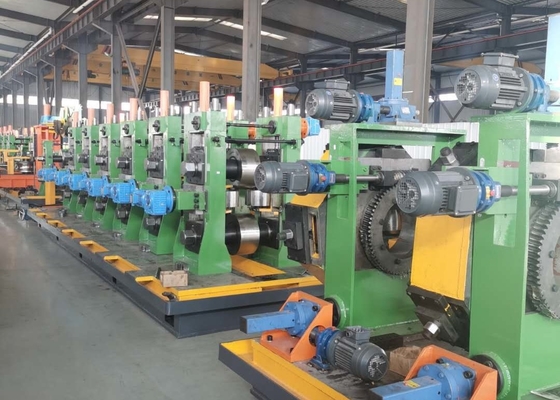 ERW ความถี่สูง welded ท่อ อัตโนมัติท่อ Mill สําหรับท่อโครงสร้าง