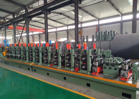 ปรับขนาด 114-219 มิลเลอร์เหล็กสี่เหลี่ยม Tube Mill ความเร็วสูงสุด 120mM / นาที