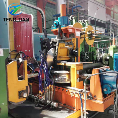 ความแม่นยําสูง ท่อ welded Erw Mill ท่อกระจก 150-254mm สแตนเลสท่อการผลิตสาย