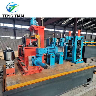 ไม่มีการเปลี่ยนโรลล์ Hf เครื่องปั่นท่อ Tolerance ± 0.02mm Square Tube Mill