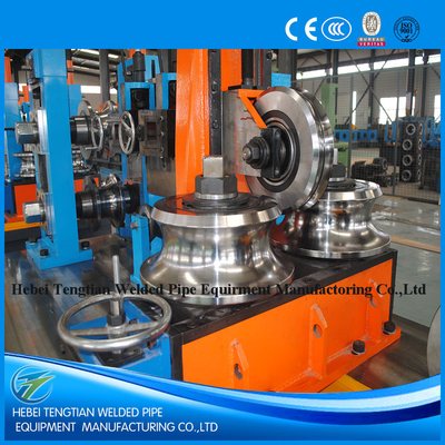 ERW HG140 Stable Pipe Roller Foming โรงสีท่อสี่เหลี่ยมเลื่อยเย็น