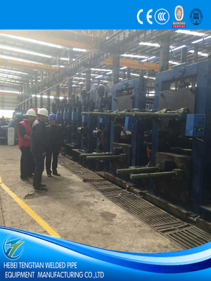 ความถี่สูง welded สแตนเลสต่ํา Erw ท่อ Mill Line Milling Saw