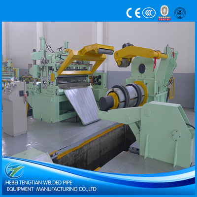 การควบคุม PLC First Garde 25 Strips สีเขียวเครื่องตัดเหล็ก CE ISO