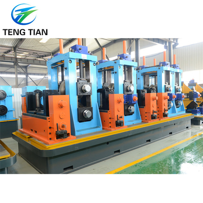 เครื่องบดท่อ Erw ความเร็วสูงสําหรับเหล็กคาร์บอน ความเร็วการปั้น 0-50m/min