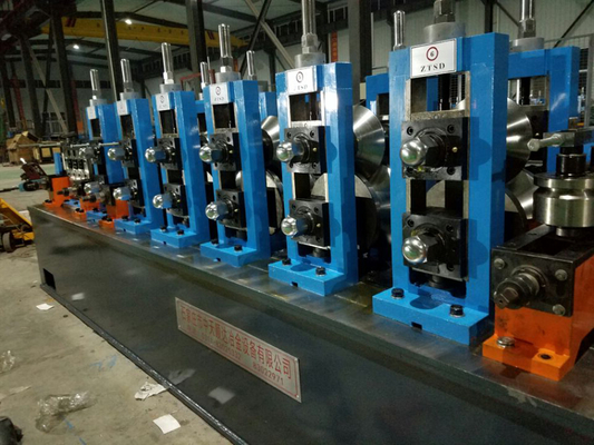 เครื่องทําท่อเหล็กที่ได้รับการรับรอง ISO9001 สําหรับโรงงานม้วน