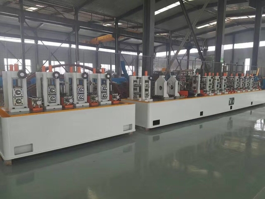 เครื่องผลิตท่อแม่นยํา Milling Machine With Cold Saw HG60 เครื่องเจาะหัด ERW