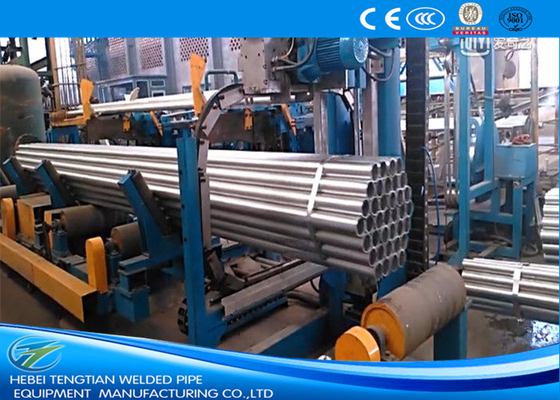 เครื่องผลิตท่อเหล็กบรรจุอัตโนมัติกำลัง 380V