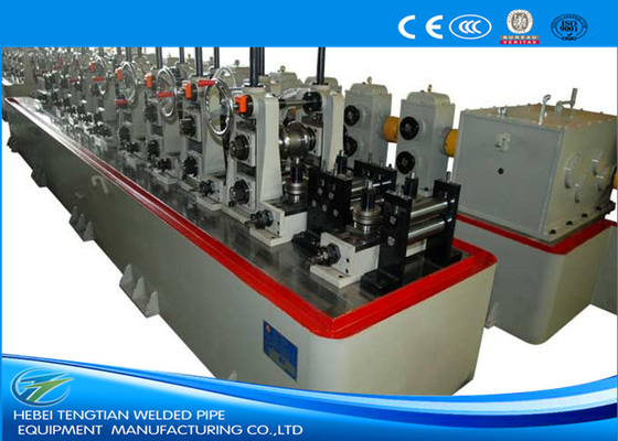 เครื่องทําท่อโลหะ ปรับปรุง PLC ระดับ 235 การผลิตต่อเนื่อง