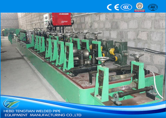 เครื่องทําท่อสแตนเลส Tube Rolling Ss เครื่องทําท่อ PLC Control สีตามสั่ง