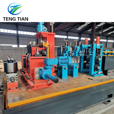 โรงสีท่อเชื่อมความถี่สูง HG165 เครื่องผลิตท่อความถี่สูงสำหรับท่อที่ทนทาน