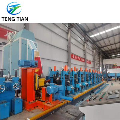 โรงสีท่อเชื่อมความถี่สูง HG165 เครื่องผลิตท่อความถี่สูงสำหรับท่อที่ทนทาน