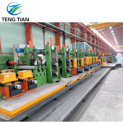 อัตโนมัติครบถ้วน HF การเชื่อมเหล็กสี่เหลี่ยมท่อ Mill การทําเครื่องจักรท่อ Mill