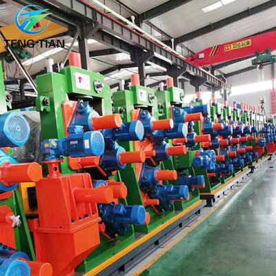 อัตโนมัติครบถ้วน HF การเชื่อมเหล็กสี่เหลี่ยมท่อ Mill การทําเครื่องจักรท่อ Mill