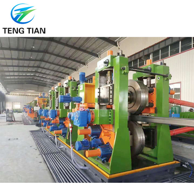 อัตโนมัติครบถ้วน HF การเชื่อมเหล็กสี่เหลี่ยมท่อ Mill การทําเครื่องจักรท่อ Mill