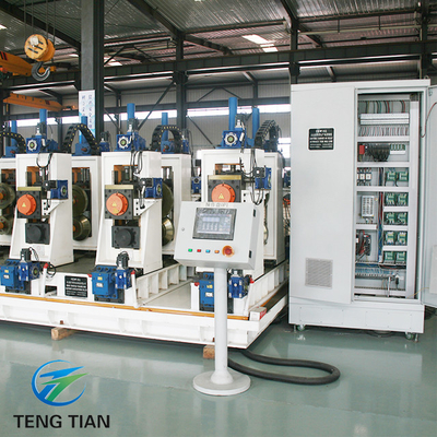 อัตโนมัติการปรับ servo ไม่มีม้วน Chnage ตาราง Tube Mill การทําเครื่องจักร