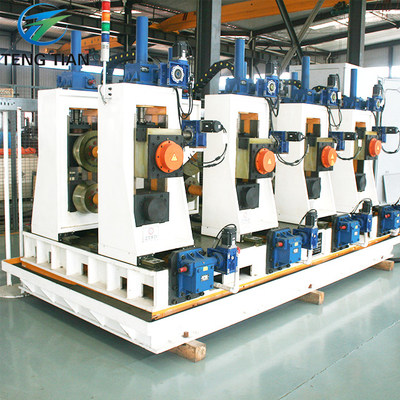 อัตโนมัติการปรับ servo ไม่มีม้วน Chnage ตาราง Tube Mill การทําเครื่องจักร