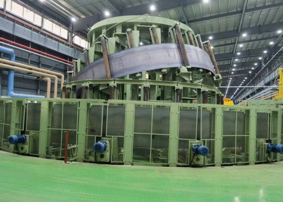 ผงเหลืองสีเขียว 600x600 ตาราง Tube Mill 9-12m ความยาว Hi ความถี่ การปั่น 10-30m / นาที ความเร็ว
