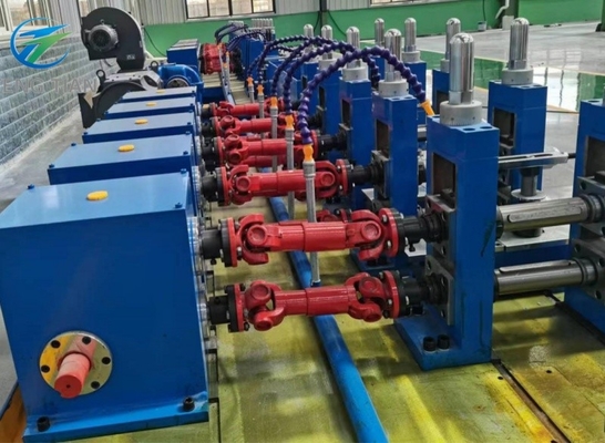 โรงงานผลิตท่อ ERW สำหรับท่อเชื่อมด้วยเครื่องจักรที่แม่นยำและการออกแบบ Roll Pass ขั้นสูง