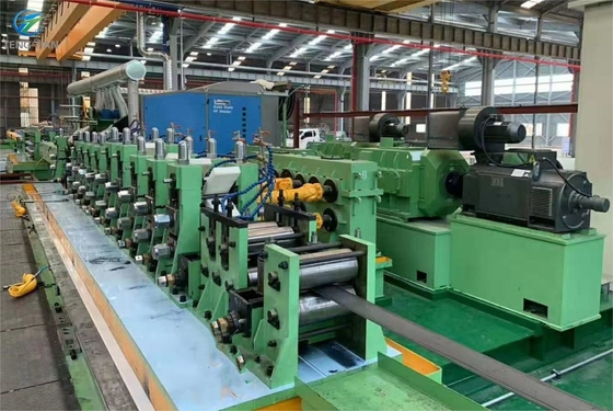 โรงสีท่อเชื่อมความถี่สูง ตะเข็บตรง รอยท่อ ท่อเหล็กกลม สายการผลิต ERW