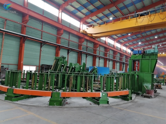 โรงสีท่อเชื่อมความถี่สูง ตะเข็บตรง รอยท่อ ท่อเหล็กกลม สายการผลิต ERW
