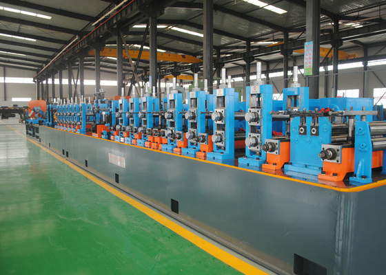 SS ERW Hf โลหะท่อ Mill Line / เครื่องทําท่อ วัสดุเหล็กคาร์บอนต่ํา