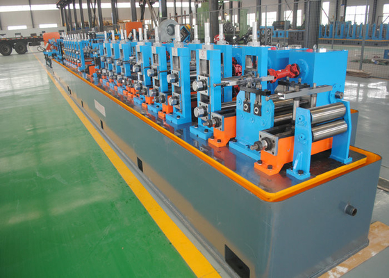 เครื่องทําท่อเหล็กคาร์บอนสแตนเลส Hf Tube Mill อัตโนมัติ
