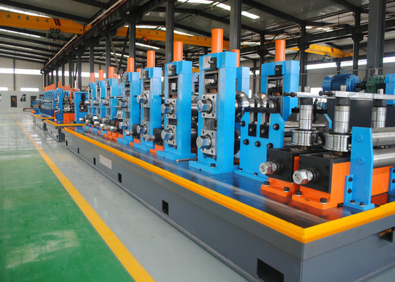 สแตนเลสคาร์บอน ERW ท่อ Mill, 21 - 63mm กว้างท่อสายการปั่น