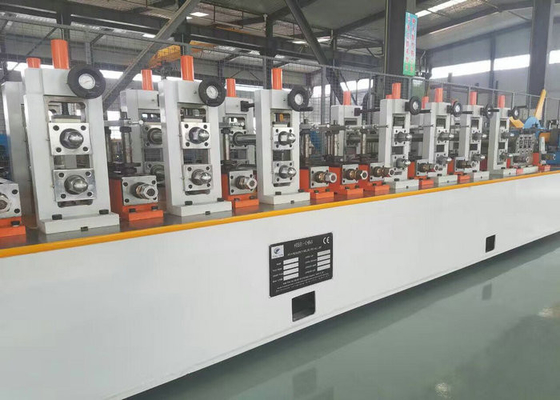Precision Tube Mill ราวบันไดสแตนเลสความแม่นยำสูงความเร็วท่อ / โรงสีท่อ 20 ม. / นาที