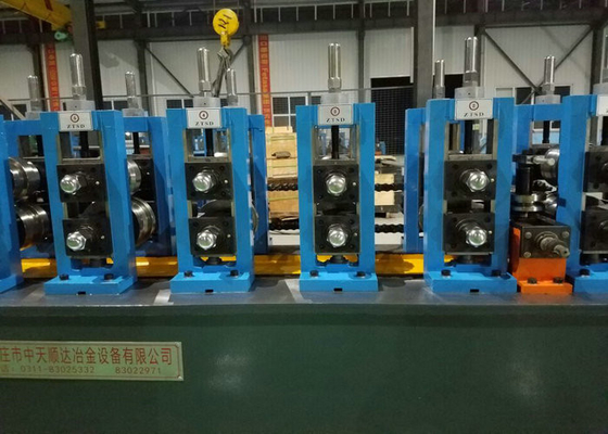 เครื่องทําท่อเหล็กที่ได้รับการรับรอง ISO9001 สําหรับโรงงานม้วน