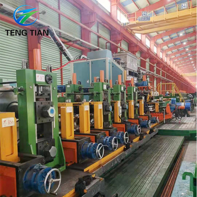 ERW ความถี่สูง welded ท่อ อัตโนมัติท่อ Mill สําหรับท่อโครงสร้าง