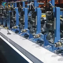 เครื่องบดท่อผนัง 6 มิลลิเมตร พร้อม PLC การควบคุมและ Cr12 รอลเลอร์แข็ง