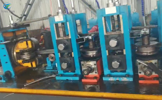 HG60 ความแม่นยำสูง 30-100 ม./นาที Moulding Speed ​​Square Tube Mill