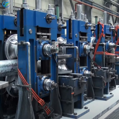 ERW Pipe Mill การเชื่อม HF Run Out Table ปรับขนาดได้สำหรับท่อจ่ายพลังงาน